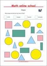 Shapes and Forms - 1st Grade Math Worksheets