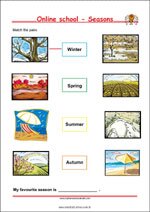 Math worksheets 1st Grade - Time units, Compare Lenghts, Compare Weights