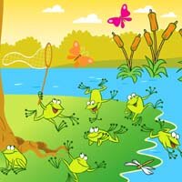 Frogs - Free Online Jigsaw Puzzle Game for Kids